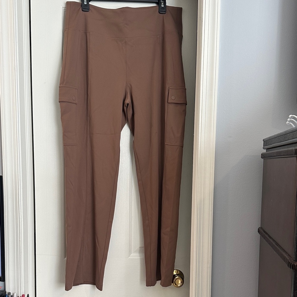 Athleta Brown Track Pants